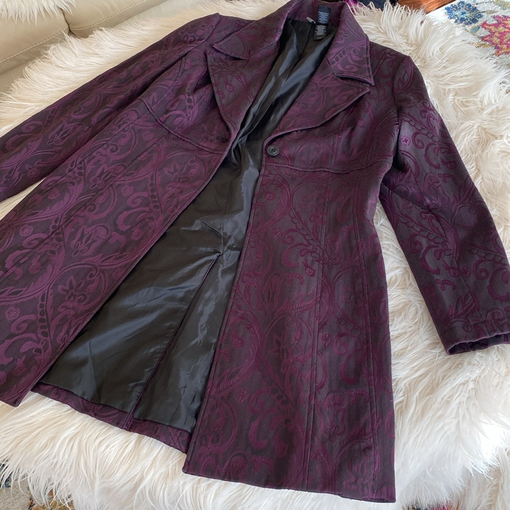 BISOU BISOU midi trench jacket